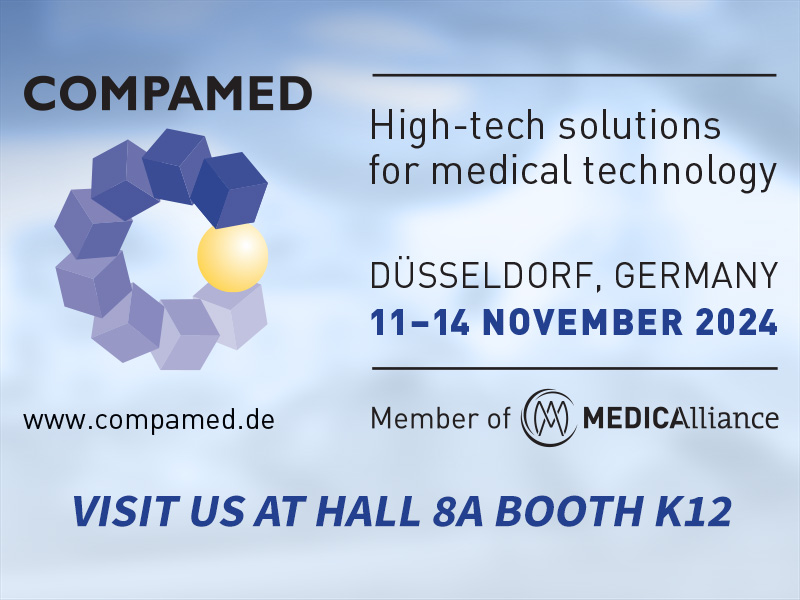 We will be at Compamed 2024 in Düsseldorf!